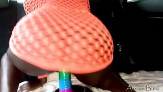 Orange is my Favourite color for risky outdoor masturbation