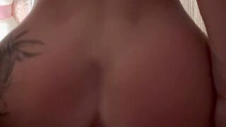 Little bitch fuck her self in the ass