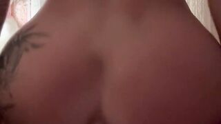 Little bitch fuck her self in the ass