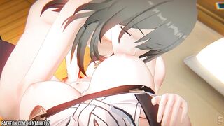 Futa Kafka x Stelle honkai star rail