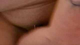 Cream pie panty play