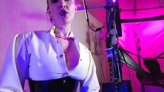 Femdom BDSM Mistress Eva Latex Fetish Dominatrix MILF Heels Rubber Teacher Sexy Hot Big Ass MILF