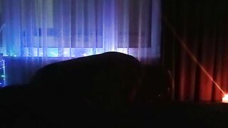 Tender romantic evening with my wife