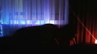 Tender romantic evening with my wife