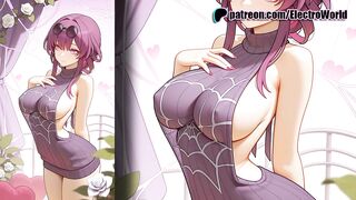 Kafka from Honkai Star Rail fucked mercilessly, begging for more