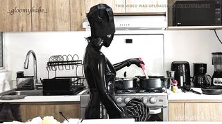 Latex chefs get kinky T1, the kitchen is getting hotter! - Alex Latex