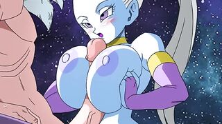 Kame Paradise 2 - Part 2 - Vados Master Roshi Boobjob By LoveSkySan69