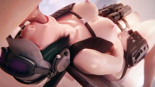 Rainbow Six Ela getting Analed by your Huge Cock [High Quality] [3D Porn] [Animation]