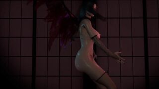 3D big boobs stripper naked her perfect ass dance for you