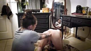 Double fisting femdom in her slutty ass