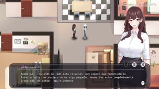 Fantasy Workspace 20. I Suck Her Pussy in the Office and He Cums on My Face