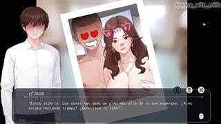 Fantasy Workspace 20. I Suck Her Pussy in the Office and He Cums on My Face