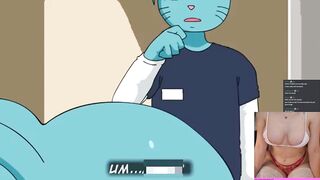 Reacting to Nicole Shopping Trip | The Amazing World of Gumball Hentai