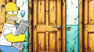 Married Housewife Gets Fucked in a Dirty Toilet. Cartoon Parody