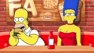 Married Housewife Gets Fucked in a Dirty Toilet. Cartoon Parody