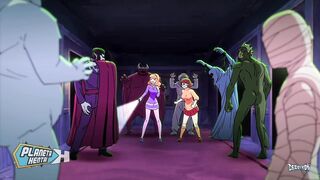 Dhafne and Velma sex ORGY