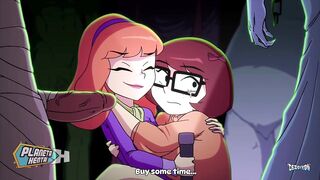 Dhafne and Velma sex ORGY