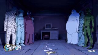 Dhafne and Velma sex ORGY