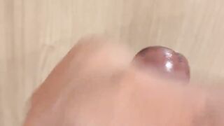 Black Chub Jerks off and Cum a lot