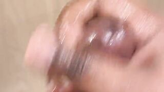 Black Chub Jerks off and Cum a lot