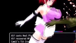 Girl Beats Hero Camil(boko877)