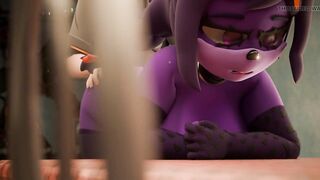 3D NSFW Bonnie Gets Fucked by Security Guard FNAF Sex Animation