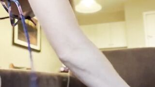 Mature MILF Orgasms From Air After Stripping off to Cool Down! Fuck Yeah, You Read That Right!