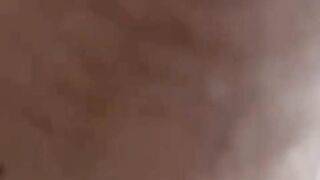 Pov perfect pink pussy quickie, inside Cum creampie