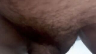 Pov perfect pink pussy quickie, inside Cum creampie