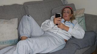 Maisie Lewis Fantasy Wank Over the Postie