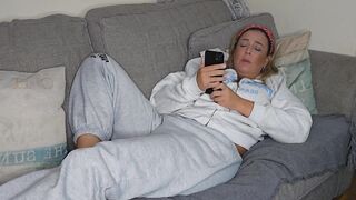 Maisie Lewis Fantasy Wank Over the Postie