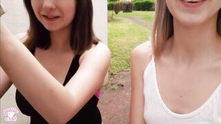 Chasse à l'homme risquée en public avec ma copine PetiteAbbyX