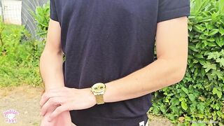 Chasse à l'homme risquée en public avec ma copine PetiteAbbyX