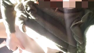 Masturbating On The Farm While The Cows Watch, Redhead Gets Off Outdoors