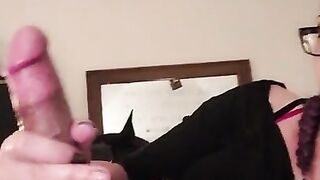 Beautiful Milf Oils My Throbbing Cock