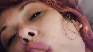 My cock in her mouth puts her in heaven