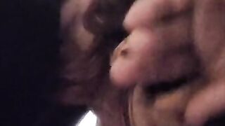 Blowjob queen drains my cock again with her throat