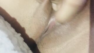 Sister alone at home masturbating hot until cum...