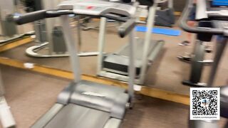 Perfect Fitness Girl fucked in Public Gym...