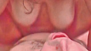 Dancing on the Volcano - Cowgirl MILF rides him off until he begs for mercy