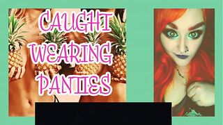 I caught you wearing my panties and sucking on my dildo by Goddess Lana