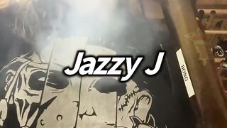 BBW step mom MILF wake and bake 420 smoking fetish bong hits with tits out