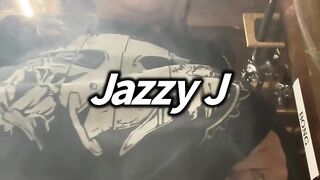 BBW step mom MILF wake and bake 420 smoking fetish bong hits with tits out