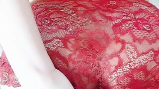 【人妻・不倫】真昼間からエロい恰好で誘惑するやりまん人妻