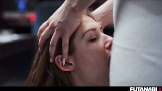 Tiffany Tatum CGI FUTA Transgender Surprise - Hermaphrodite Girl Cock Sex with Matty Mila