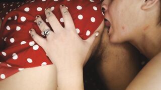 Milf Lesbian Ass Licking Orgasm