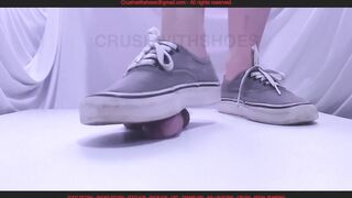 Pleasure and Pain under My Old Vans Sneakers Until you cum