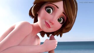 Big Hero 6 - Aunt Cass Beach Episode (Animation with Sound)