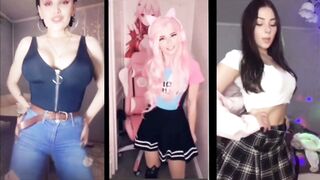 JXHXN - Tik Tok NUDE CHALLENGE TEENS DANCE COMPILATION (Tiktok Sexy Girl Big Boobs, Big Tits Naked)