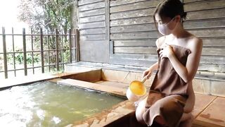 Japanese girl masturbating on α massage chair | Multiple orgasms